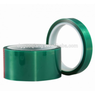 OEM High temperature Green Mylar Tape, Polyester with Silicone Adhesive Polyester Tape,3D Printer Tape