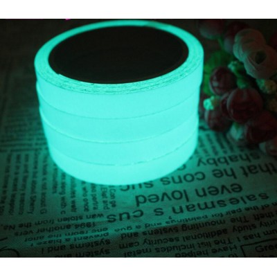 Glow in the Dark Tape ,High Luminance Photoluminescent Waterproof Removable Glow Tape Sticker