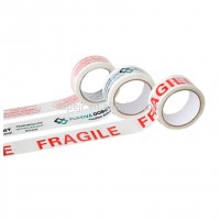 Custom logo Printed Packing Tape Fragile Adhesive Tape