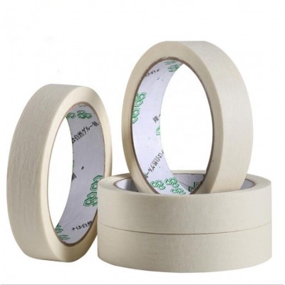 readymade website sale Manufacture hot sale white / yellow crepe paper masking adhesive tape