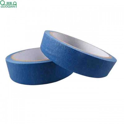 No residue single sided blue painter masking tape with good quality