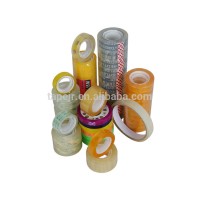 plastic core colored school office tape,paper core BOPP stationery tape