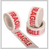 Strong Packing Products Custom Bopp Fragile Tape For Packing And Warning