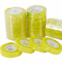 Clear Sticky Transparent Home Office School Stationery Tape